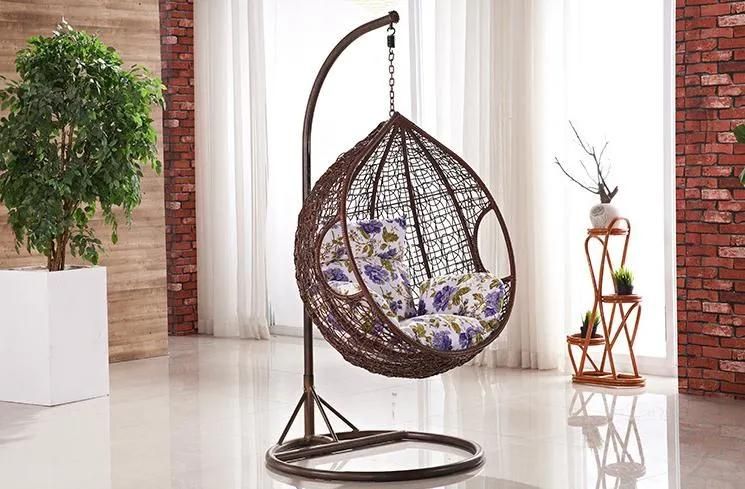 Wholesale Newest Style Home Outdoor Hanging Garden Egg Swing Chair