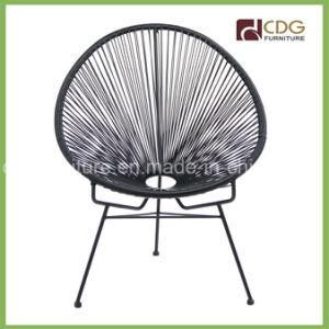 702-Stpe Cafe French Rattan Oval Round Chair