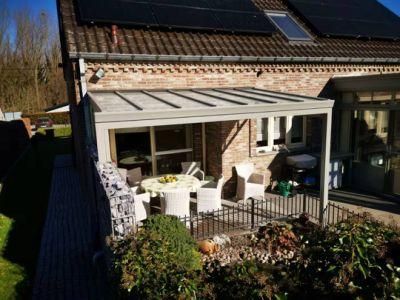 Outdoor Bioclimatic Aluminium Frame Canopy Pergola Aluminum Patio Roof Profiles