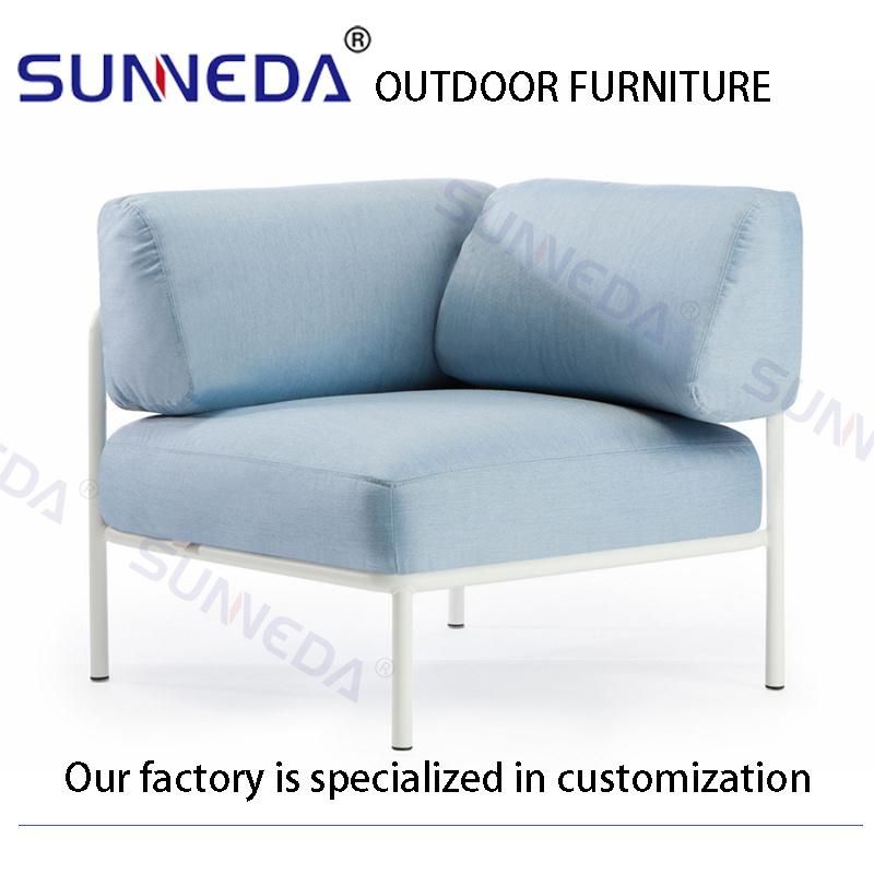 Classic Design Luxury Garden Corner Sofa Modern Aluminum Outdoor Sofa Wholesale Fashion Outdoor Couch