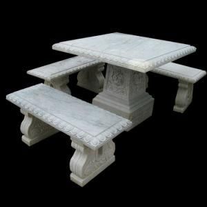 Garden Marble Table Set