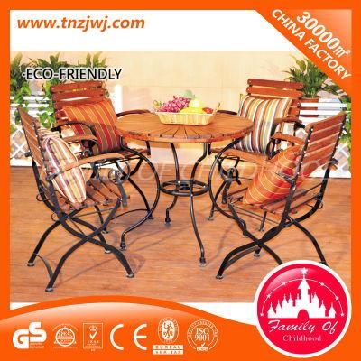 Comfortalbe Outdoor Furniture Wooden Folding Beach Chair with Back