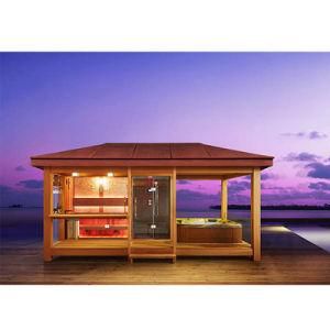 Mexda Leisure Outdoor Garden Combination House SPA Sauna Shower Room Gazebo Ws-Lt07
