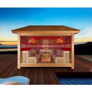 Mexda Hot Sale Graden Wooden Leisure Gazebo House Ws-1400lt