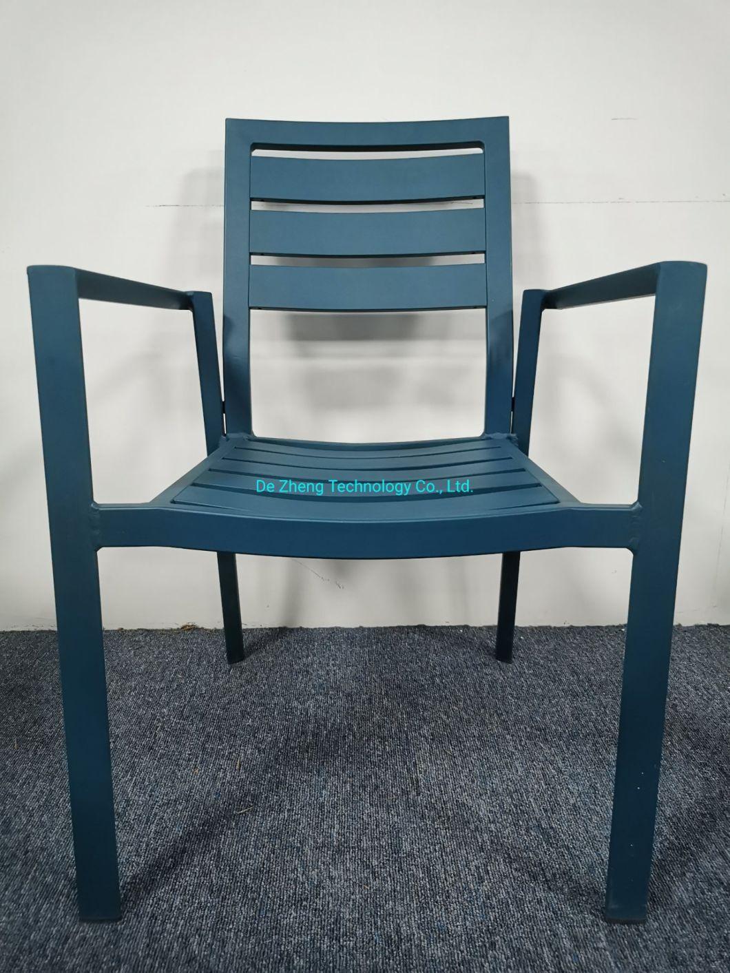 Leisure Design Outdoor Garden Furniture Balcony Colorful Patio Chairs Garden Aluminum Chairs