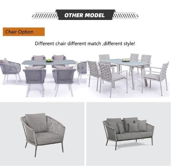 Popular Garden Patio Luxury Sofa Set Living Room Furniture