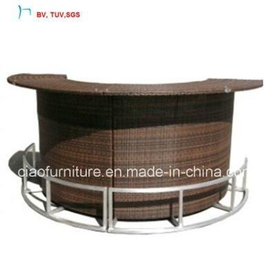 C-Outdor Furniture Half Round Bar Table and Chair