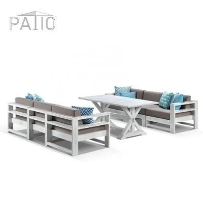 Outdoor Furniture Aluminum Sectional Patio Outdoor Sofa