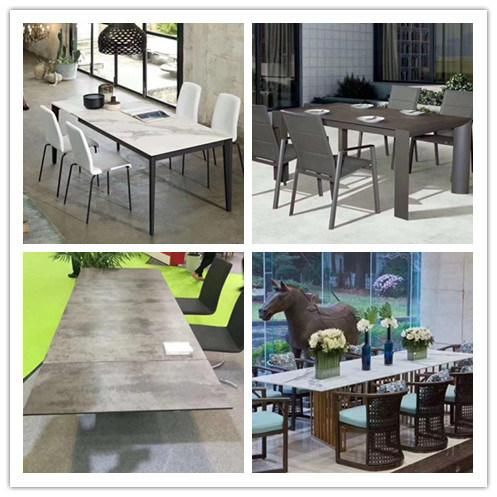 Matt Surface Artificial Marble Ceramic Stone Glass for Furniture Table Tops