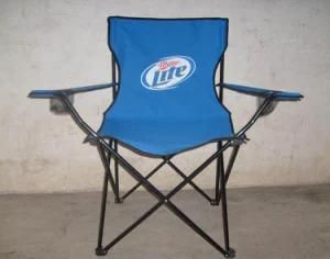 Folding Beach Chair with Armrest