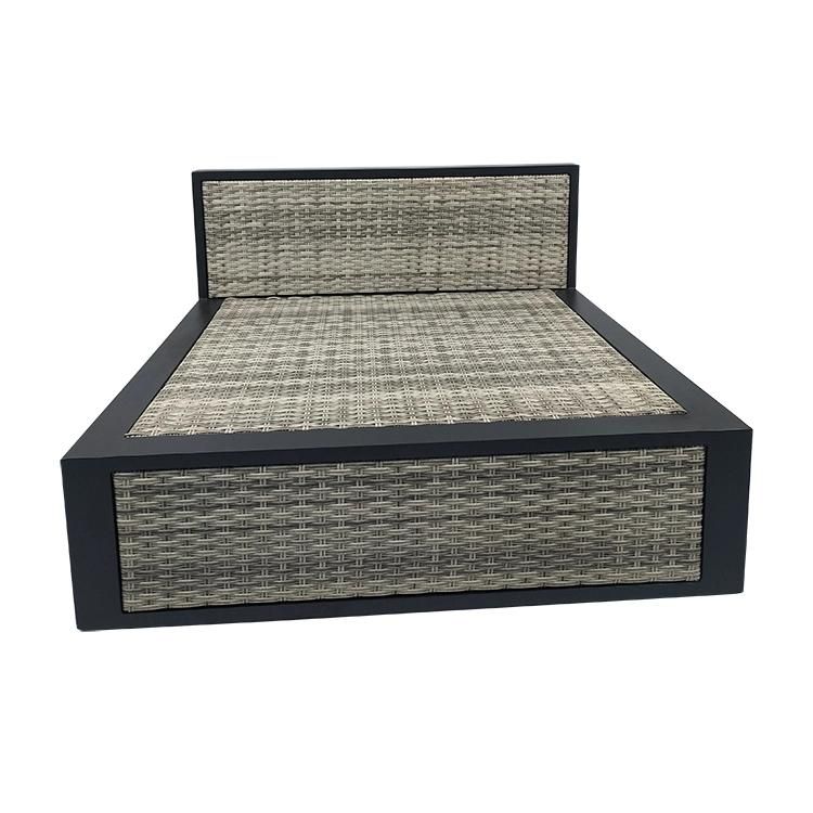 All Weather Resistance Aluminum Wicker Rattan Sets Outdoor Furniture Patio Garden Sofa