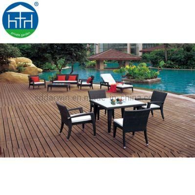 China Gold Supplier Best Wicker Cheap Rattan Garden Patio Dining Furniture