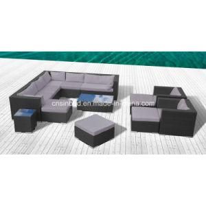 Outdoor Sofa for Garden with Pillows / SGS (9502)