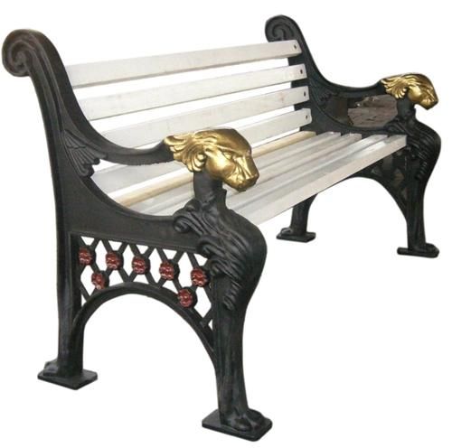 Outdoor Cast Iron Garden Park Chairs Antique Wooden Garden Bench