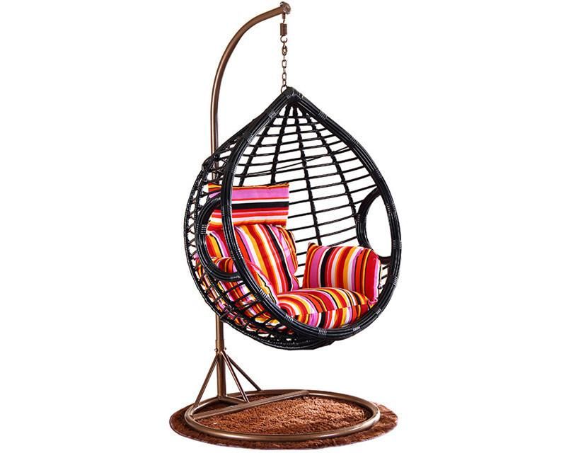 Rattan Wicker Home Outdoor Metal Best Selling Hanging Swing Chair