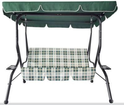 Elbow Tube Lotus Leaf Swing Chair with Tea Tray