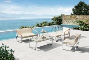 Outdoor Patio Sofa Set with Cushions