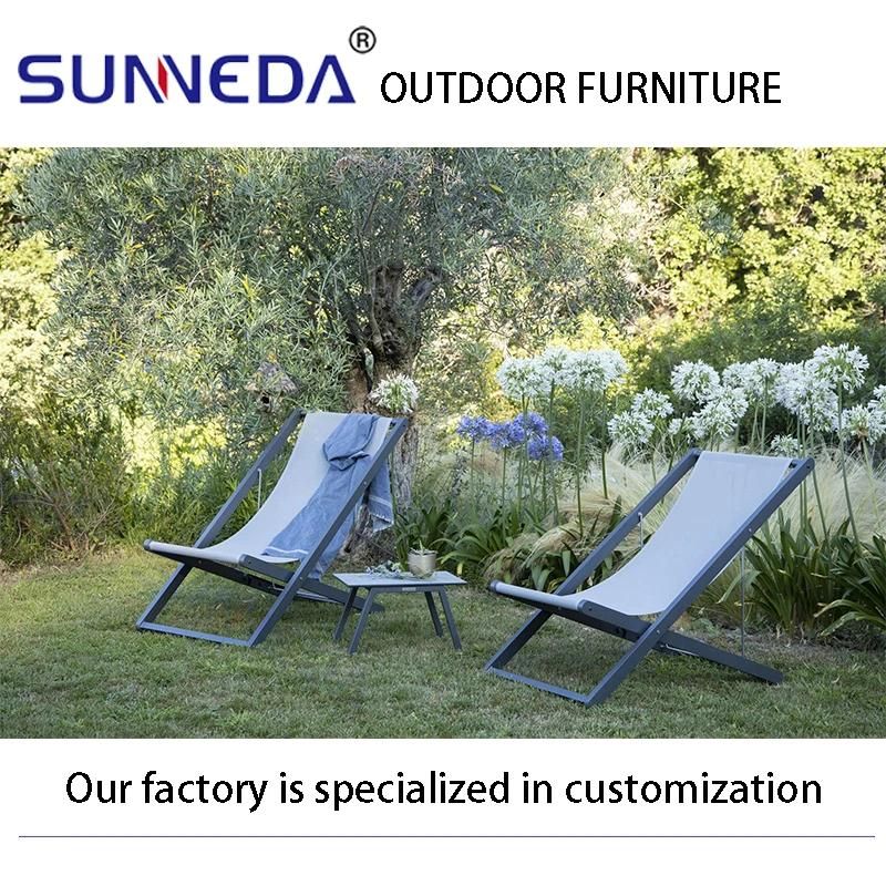 Adjustable Foldable All Weather Weaving Pub Manor Front Porch Sunbed