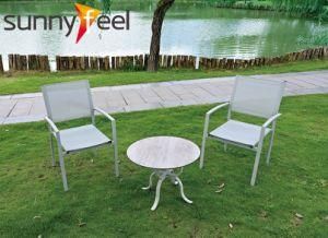 Outdoor furniture Garden 3 Piece Textilene Bstrio Set