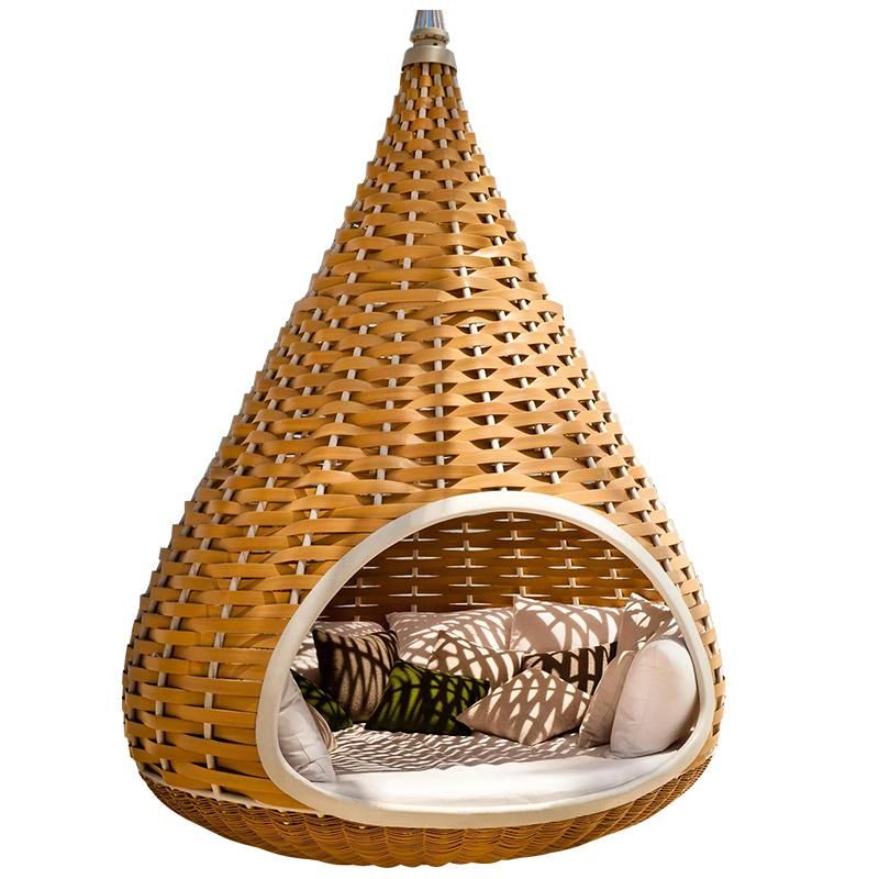 Outdoor Hammock Rattan Sofa Hotel Outdoor Hanging Chair Garden Bed