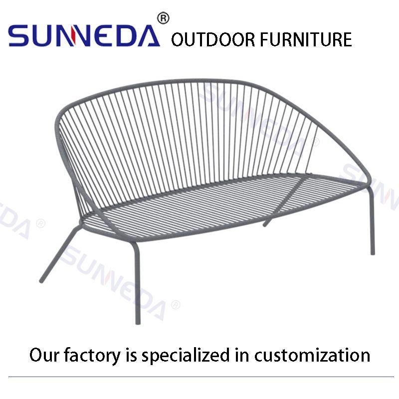 Classic Balcony Relaxing High Tea Coffee Furniture Sofa Set