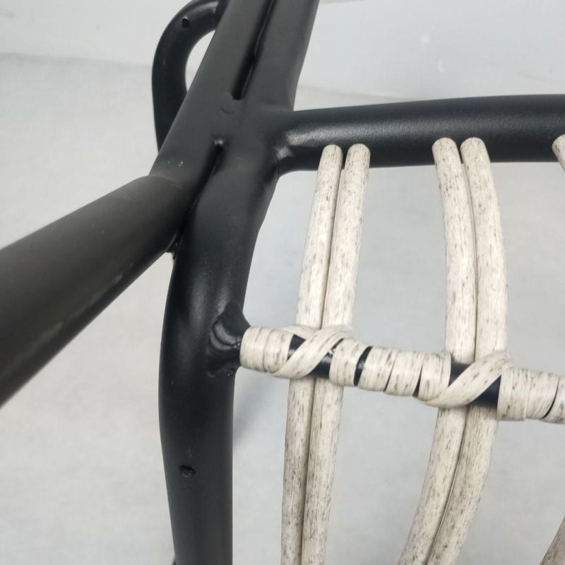 Top Quality Waterproof Project Customized Wicker Stackable Outdoor Cafe Chairs