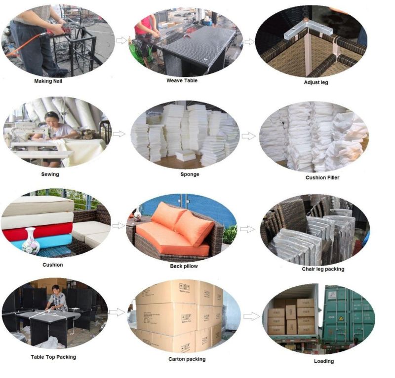 1 Table 4 Chairs Rattan Hot Sale Restaurant Table and Chair