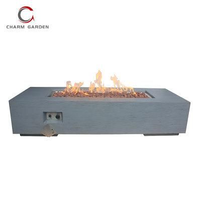 Garden Fire Pit Outdoor Furniture Leisure Cast Concrete Outdoor Table