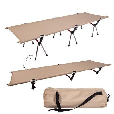 Outdoor Easy to Disassemble Portable Folding High and Low Bed
