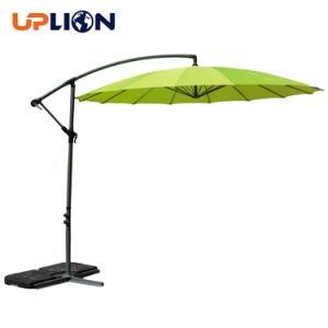 Uplion Outdoor Hanging Sunshade Umbrella Waterproof Cantilever Garden Beach Patio Parasol Umbrella