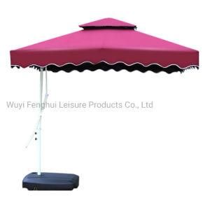 Fh-Ru004-22 Square Patio Umbrella