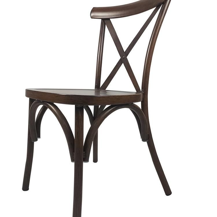 Top Quality Outdoor Garden Hotel Aluminum Furniture Restaurant Dining Table and Chair