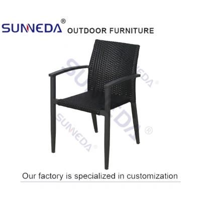 Garden Sets Leisure Furniture Outdoor Rattan Patio Aluminum Chair with Table
