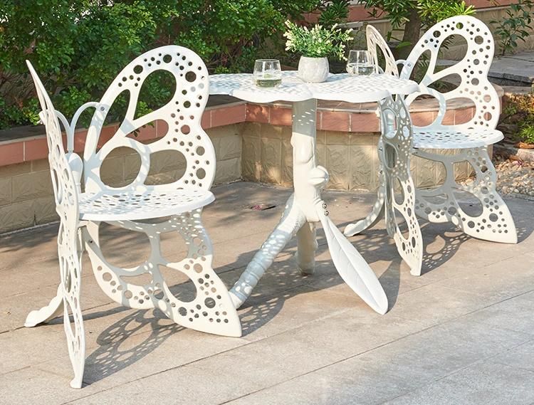 Round Tables Outdoor Furniture Restaurant Set Dining Table Set Modern for Garden