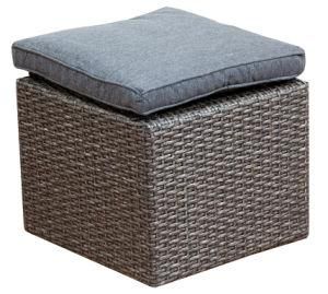 Garden Rattan Wicker Riley Footstool Footrest