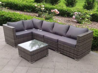 New Rattan Test Certification Sectional Corner Sofa Outdoor Furniture Garden Set