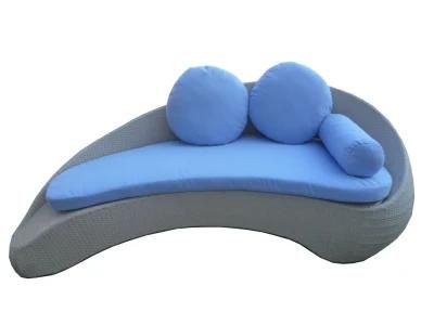 Aluminium Lounger with Cushion Home Furniture and Hotel Patio Use
