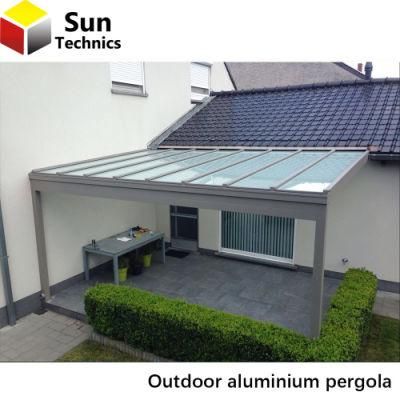 Hot Sale Luxury Soundproof Rainproof Pergola Profiles