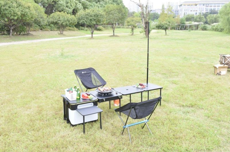 Luxury Portable Integrated Outdoor Mobile Kitchen Station BBQ Grill