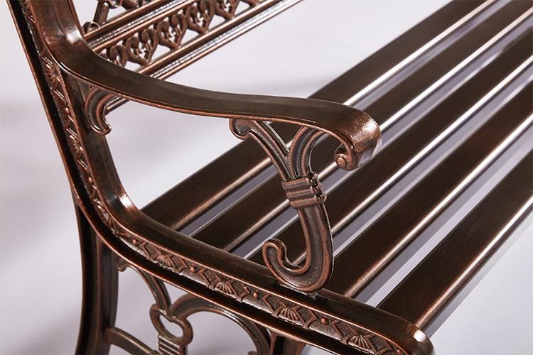 Three Seater Bench Metal Dining Chairs Balcony Garden Chairs Outdoor Furniture