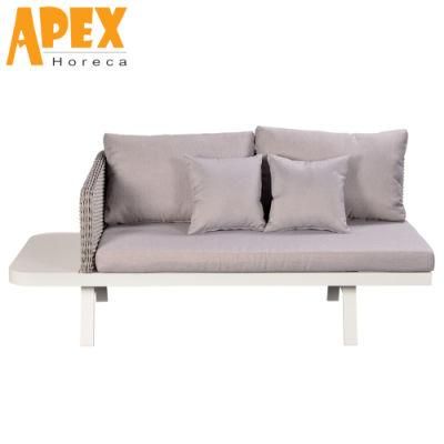 High-End Leisure Outdoor Patio Furniture Aluminum Hotel Sofa Cheap Wholesale