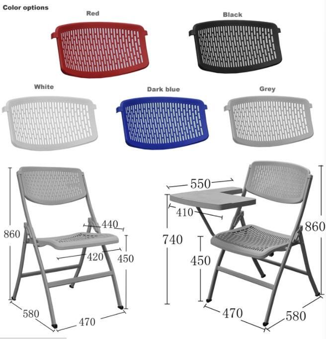 Coffee Shop Outdoor Wholesale New Metal Banquet Activity Training Folding Chair