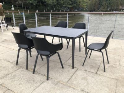 Factory Manufacturer OEM Square Dining Table for 8 Outdoor Furniture