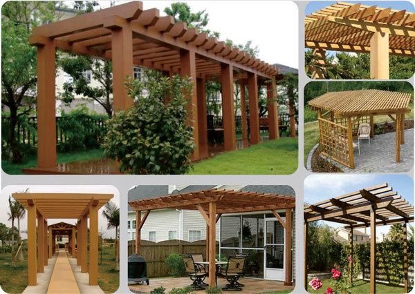 Mexytech High Quality Factory Price Pergola Customized Gazebo with Steel Structure