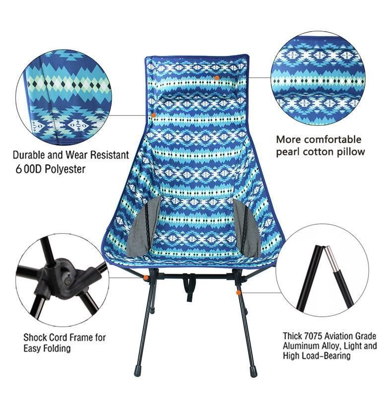 Ultralight Camping Chairs Folding Lightweight Portable Chair