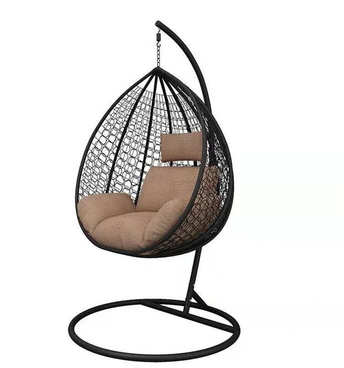 Fashion Modern Factory Price Wholesale Outdoor Wicker Conference Swing Chair