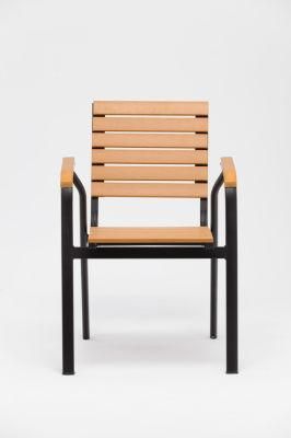 Aluminum Polywood Backyard Furniture Dining Chairs