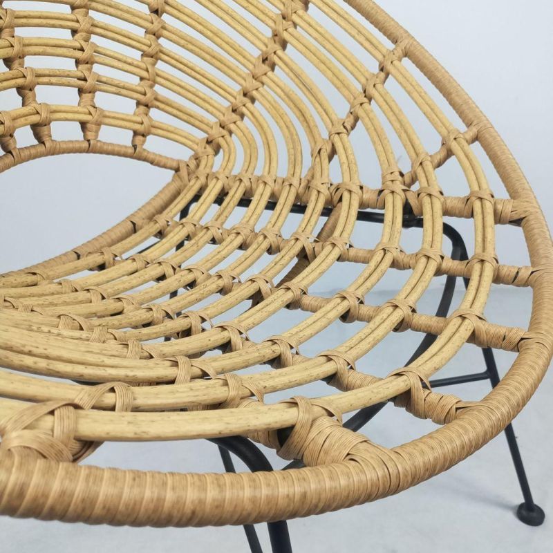 New Products Handsome Non-Wood Aluminum Outdoor Furniture Queen Rattan Chairs