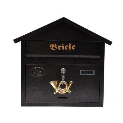 Manufacturer Garden Craft Metal Fence Mailbox for Newspapers and Letters