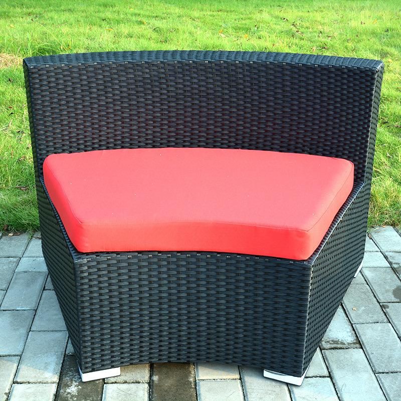 Aluminum Alloy Frame U Shape Leisure Living Room Furniture L Shape Sofa